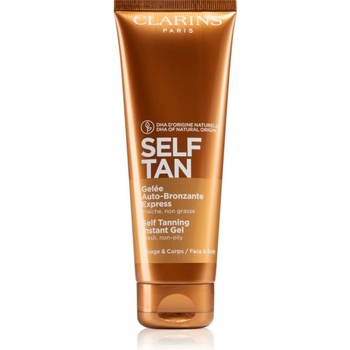 Clarins Self Tan Instant Gel бронзиращ гел за тяло и лице 125ml