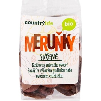 Country Life Marhule sušené Bio 200 g