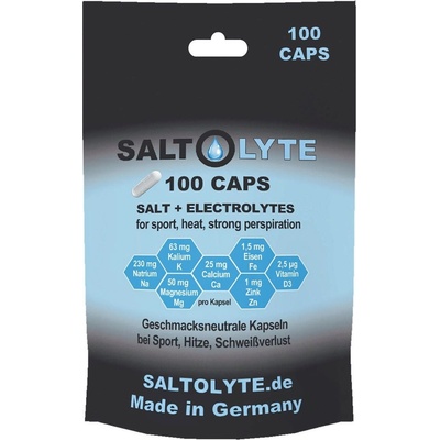 SALTOLYTE Капсули със сол и електролити - 100 капсули