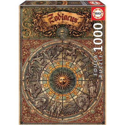 Educa Пъзел Educa от 1000 части - Зодиак (EDU17996)