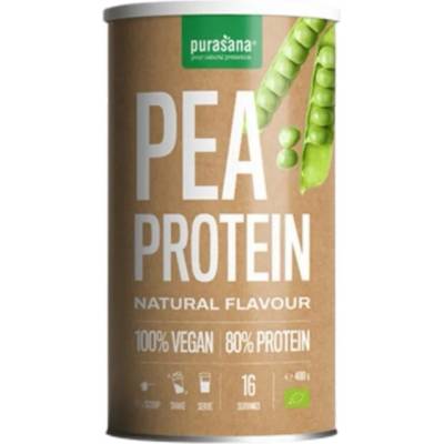 Purasana Bio Pea Protein | Natural [400 грама] Натурален