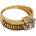 VipGold Златен годежен пръстен 3.72 гр (pr011)