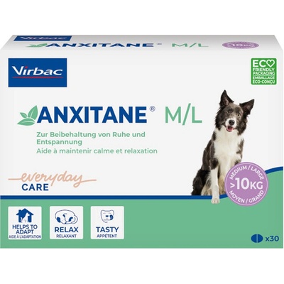 Virbac Anxitane Medium & Large uklidňující přípravek pro psy 30 tablet