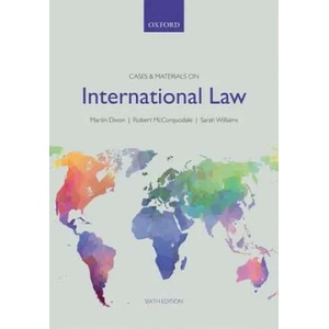 Cases & Materials on International Law | Martin Dixon (ISBN: 9780198727644)