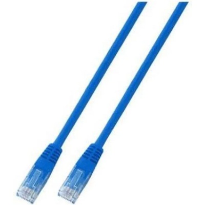 RJ45 Patch cable U/UTP, Cat. 6, PVC, CCA, blue (K8100BL.0,5)