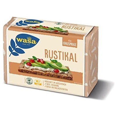 Wasa Knäckebrot Rustikal 275 g – Zbozi.Blesk.cz