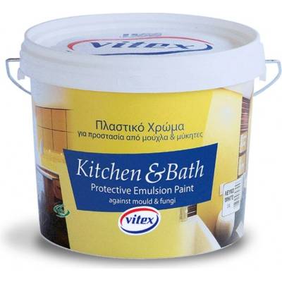 Vitex Kitchen and Bath emulzná farba proti plesniam a hubám 0,75 l biela
