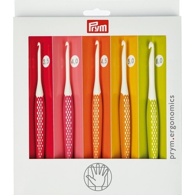 Sada háčků PRYM ERGONOMICS 3,5-6mm