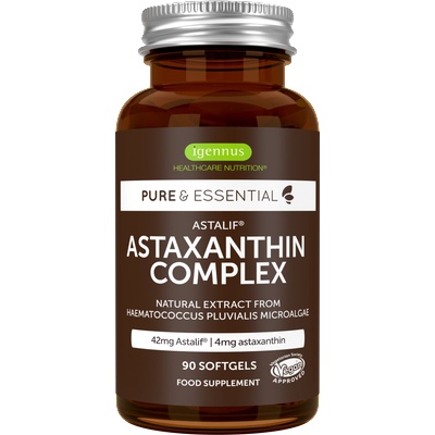 Igennus Pure & Essential Astaxanthin Complex - 90 гел-капсули