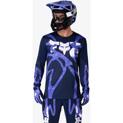 Fox Flexair LS Jersey Diffuse SE blueberry