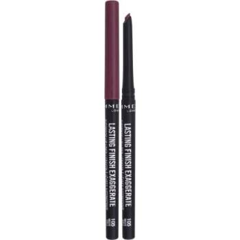 Rimmel London Lasting Finish Exaggerate дълготраен молив за устни 0.35 g нюанс 105 Mauve Spell