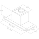 Elica HIDDEN 2.0 BLGL/A/72