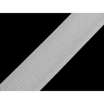 Stoklasa Suchý zip plyš šíře 26 mm elastický Balení: 1 m, Varianta: bílá bílá