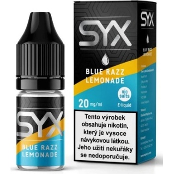 Syx SYX NS BlueRazz Lemonade 10 ml 20 mg