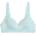 PUMA Printed Padded bikini top - Blue (Mint)