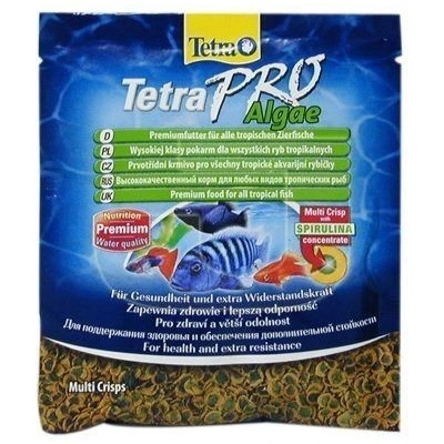 Tetra TetraPro Sachet Algae - храна за рибки с алги 12гр