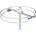 Telkom Telmor FM omnidirectional antenna 87.5-108MHz Telkom-Telmor FM-1+ gain 2.0dBi