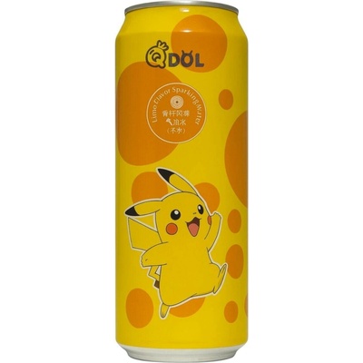 QDOL Pokémon Pikachu sycená limonáda s příchutí limetky 0,5 l