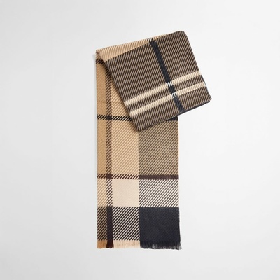 Dámská keprová šála Barbour Blair Tartan Scarf