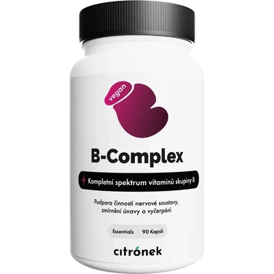 Citronek B-Complex 90 veganských kapslí