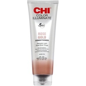 CHI Ionic Color Illuminate Conditioner тониращ балсам за опресняване на цвета Rose Gold 251 ml