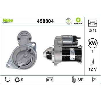 Štartér VALEO 458804