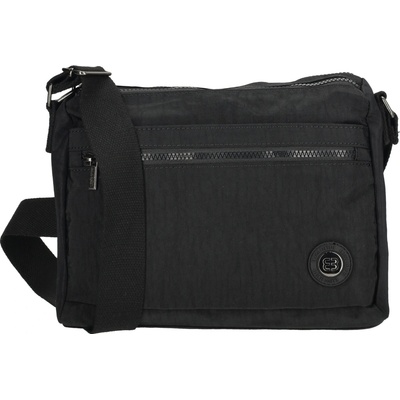 Enrico Benetti dámska crossbody kabelka Square čierna
