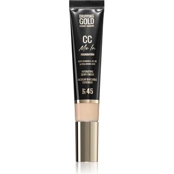 SOSU by Suzanne Jackson Dripping Gold CC Me In lehký make-up SPF45 04 Beige 32 ml