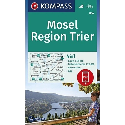 Mosel Region Trier 1:50 000