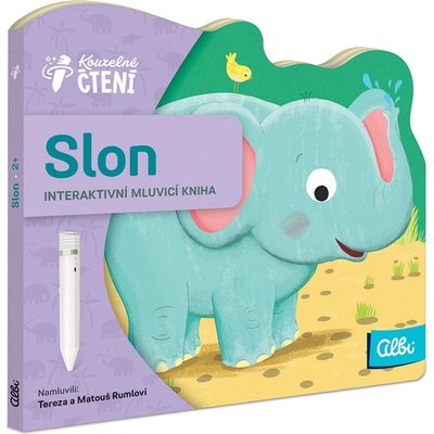 Minikniha Slon - Interaktivní mluvící kniha -