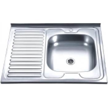 Inter Ceramic Кухненска мивка алпака ick 8660a r