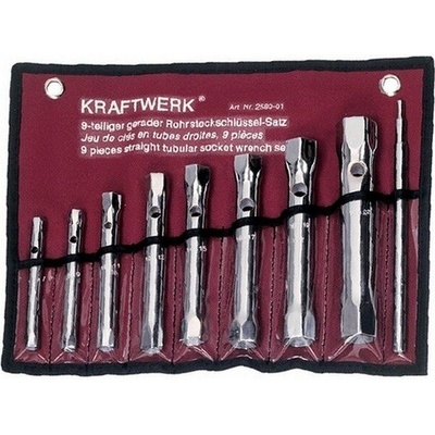 Kraftwerk Sada klíčů trubkových 6-22mm 6-hran 9ks KR-2589-01