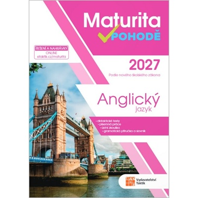 Maturita v pohodě 2027 Anglický jazyk