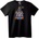 NOONEBRAND Тениска Stitch Коледно дърво - L, Black