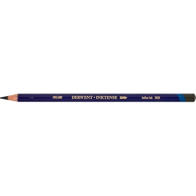 Derwent Inktense inkoustové akvarelové pastelky kusové 1 ks Indian ink 2020 10461_IND