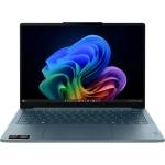 Lenovo Геймърски лаптоп LENOVO Yoga Slim 7 AMD Ryzen AI 445 14inch 2.8K OLED 120Hz 32GB DDR5 1TB PCIe W11H Tidal Teal 3y 83QS0016BM (83QS0016BM)