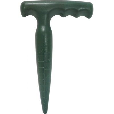 TOPTRADE kolík záhradnícky, sádzací, plastový, "T", 180 mm