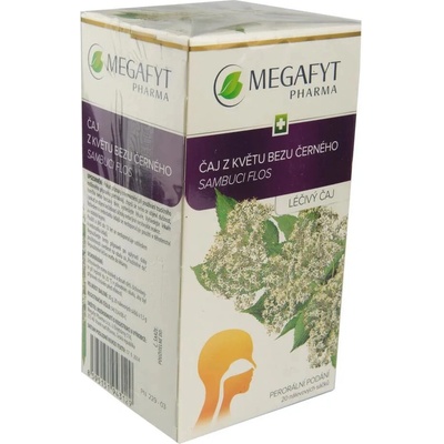Megafyt Čaj z květu bezu černého por.spc.20 x 1,5 g