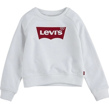 Levi's Detská mikina biela s potlačou 3E6660.NOS.G