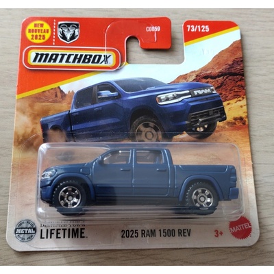 Matchbox: autíčko 2025 Ram 1500 REV