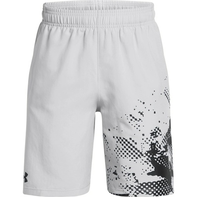 Under Armour TECH WOVEN GRAPHIC SHORTS K sivé 1390018-011