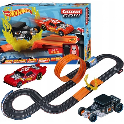 Carrera Autodráha GO 62553 Hot Wheels – Zbozi.Blesk.cz
