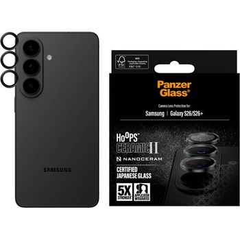 Panzer Протектор за камера PanzerGlass - Hoops Ceramic II, Galaxy S26/S26 Plus (5715685034893)