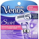 Holiace hlavice a planžety Gillette Venus Deluxe Smooth Swirl 4 ks