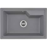Inter Ceramic Гранитна мивка за вграждане ICGS 8315 Gray (ICGS 8315 GRAY) Мивка за вграждане