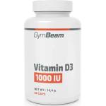 GymBeam Vitamin D3 1000 IU, 60 Softgels - fitnesdobavki - 5,85 лв