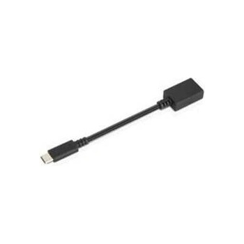 Lenovo USB-C to USB-A Adapter LenovoUSB-CtoUSB-AAdapter, 0.14 m, USB C, USB A, USB 3.2 Gen 1 (3.1 Gen 1), 5000 Mbit/s, Black
