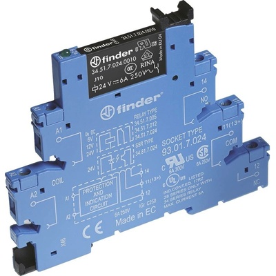Finder 38.51.3.240.0060 vazební relé 230 V/AC 6 A 1 přepínací kontakt Piece 1 ks
