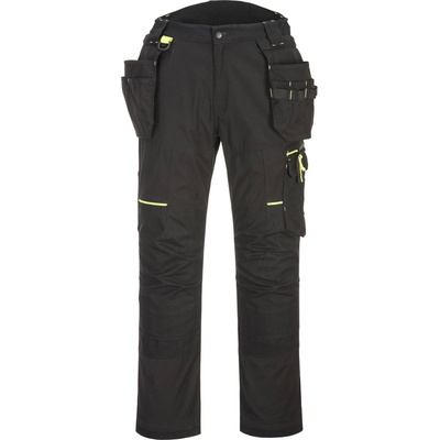 Portwest КОБУР portwest wx3 eco t706 / Еластични панталони - Черен uk 32/eu 48 (t706bkr32)