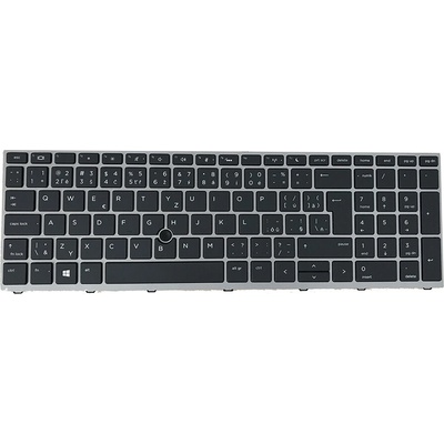 DeTech Klávesnica pre notebook HP 650 G4, CZ